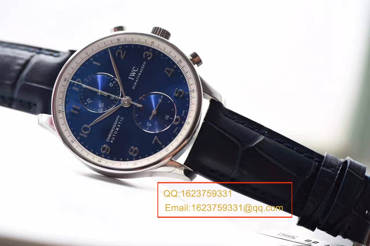 【独家视频测评】【YL厂1比1超A高精仿手表】万国葡计劳伦斯特别版最高v7版本IW371432腕表 / WG298