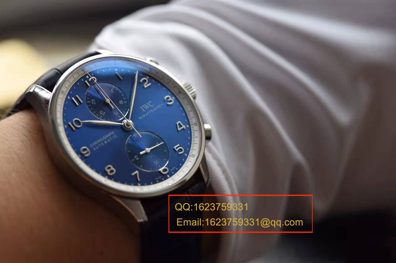 【独家视频测评】【YL厂1比1超A高精仿手表】万国葡计劳伦斯特别版最高v7版本IW371432腕表 / WG298