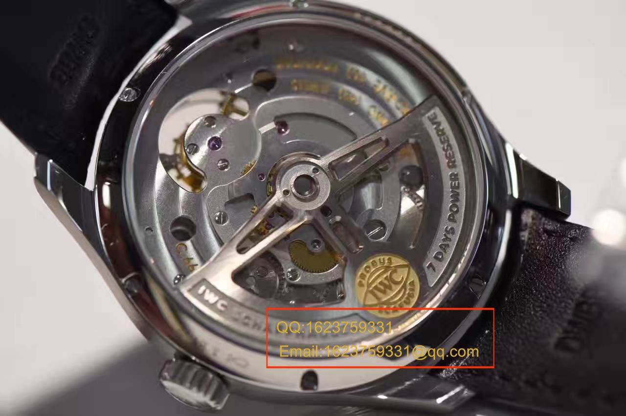 【独家视频测评YL一比一超A高精仿手表】万国葡萄牙系列逆跳陀飞轮IW504401腕表 / WG104A