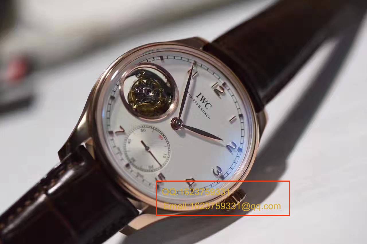 【独家视频测评YL厂顶级1:1超A高精仿手表】万国葡萄牙系列IW546302真陀飞轮腕表 / WG284