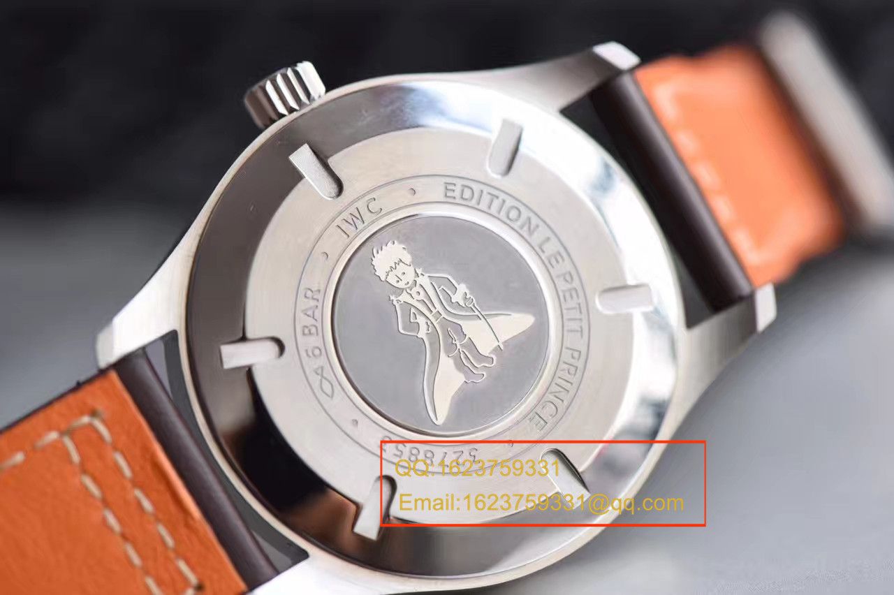 【独家视频测评】【MK厂1:1高精仿手表】万国马克十八飞行员腕表“蓝面小王子”特别版系列IW327004腕表 / WG243A