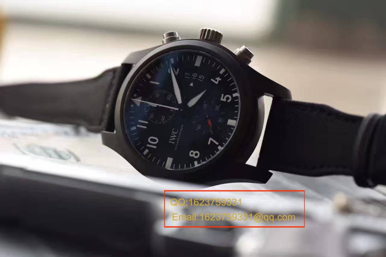 【独家视频测评V6厂1:1超A高仿手表】万国 大型飞行员系列TOP GUN 海军空战部队万年历腕表系列IW388007腕表 / IW388007