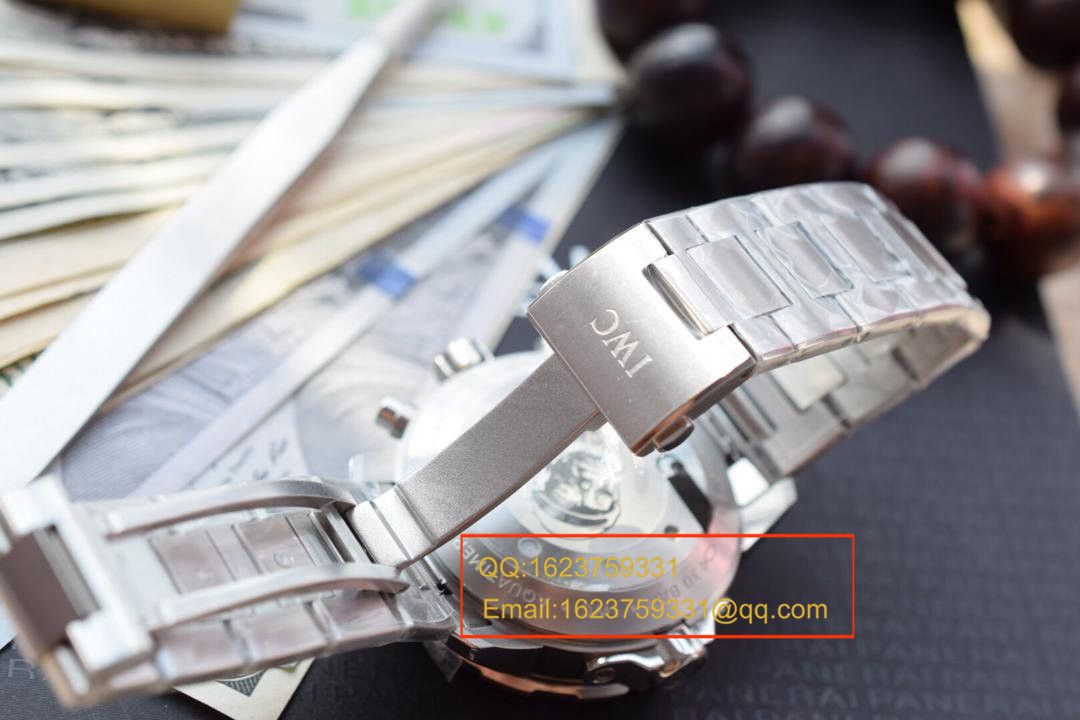 【独家视频测评V6厂一比一超A高精仿手表】万国海洋时计雅克-伊夫．库斯托探险之旅特别版IW376805 男士机械腕表 / WG166