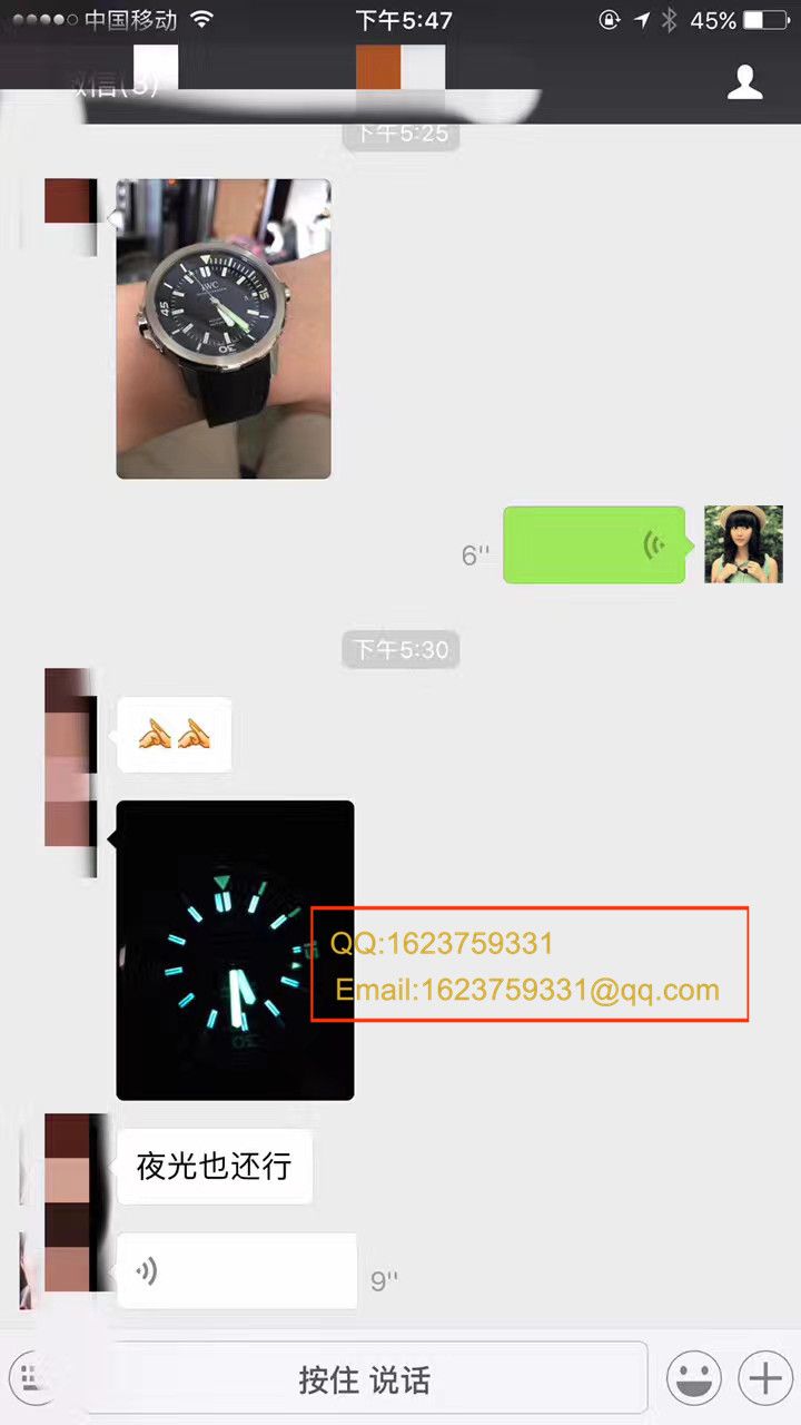 【独家视频测评1:1超A高仿手表】万国海洋时计系列CHRONOGRAPH计时IW329001腕表 / WG165