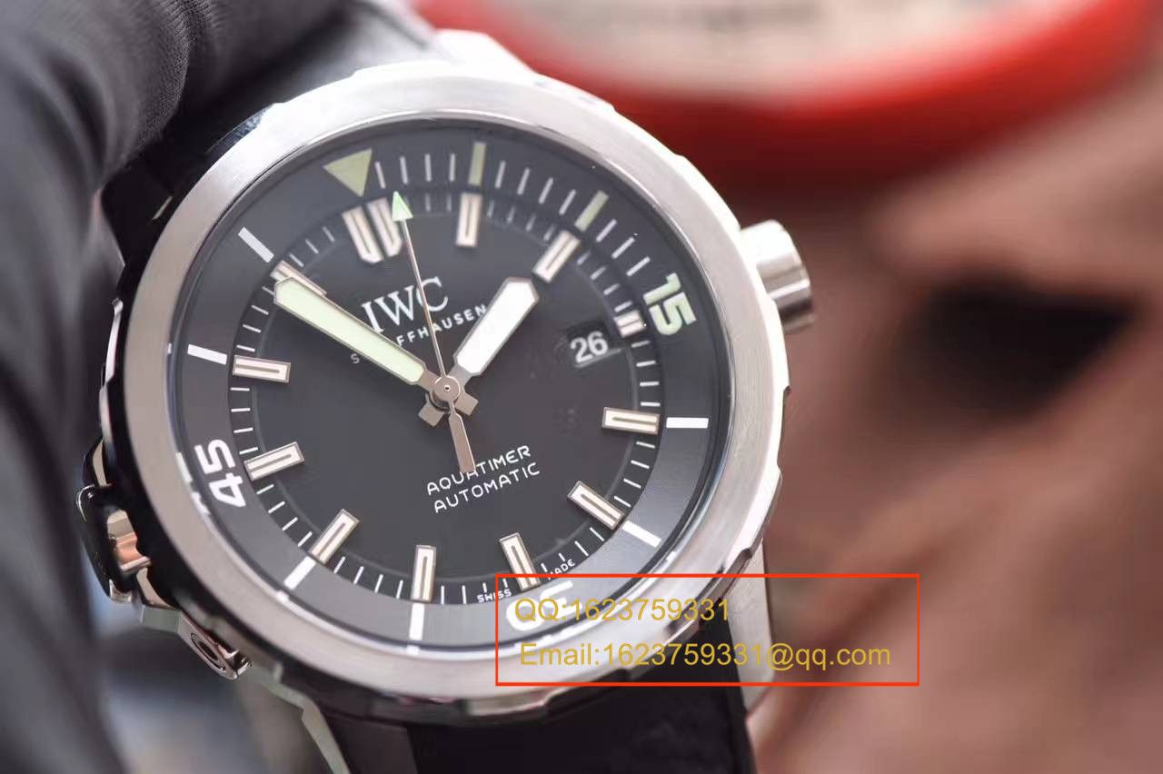 【独家视频测评1:1超A高仿手表】万国海洋时计系列CHRONOGRAPH计时IW329001腕表 / WG165