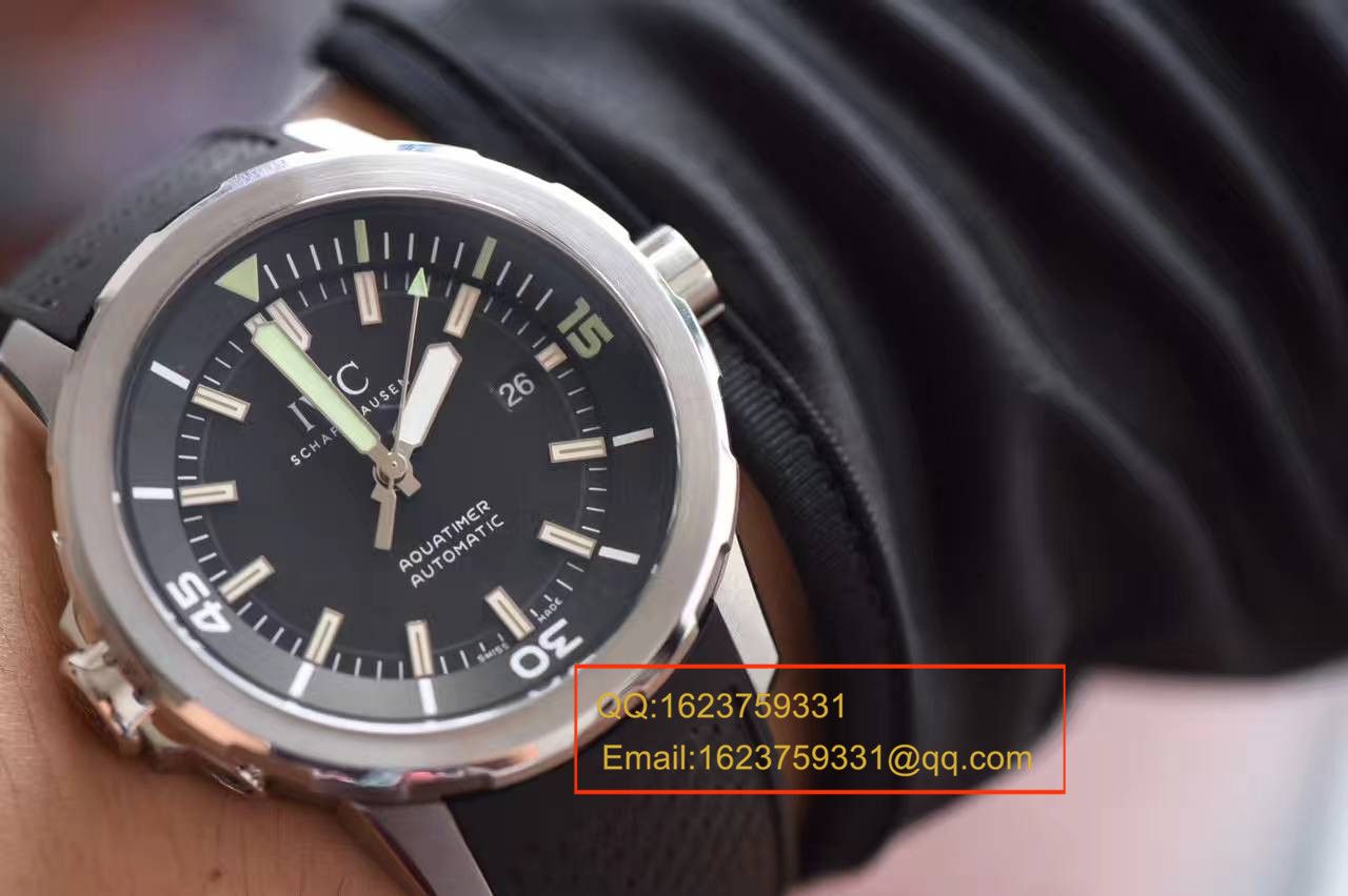 【独家视频测评1:1超A高仿手表】万国海洋时计系列CHRONOGRAPH计时IW329001腕表 / WG165