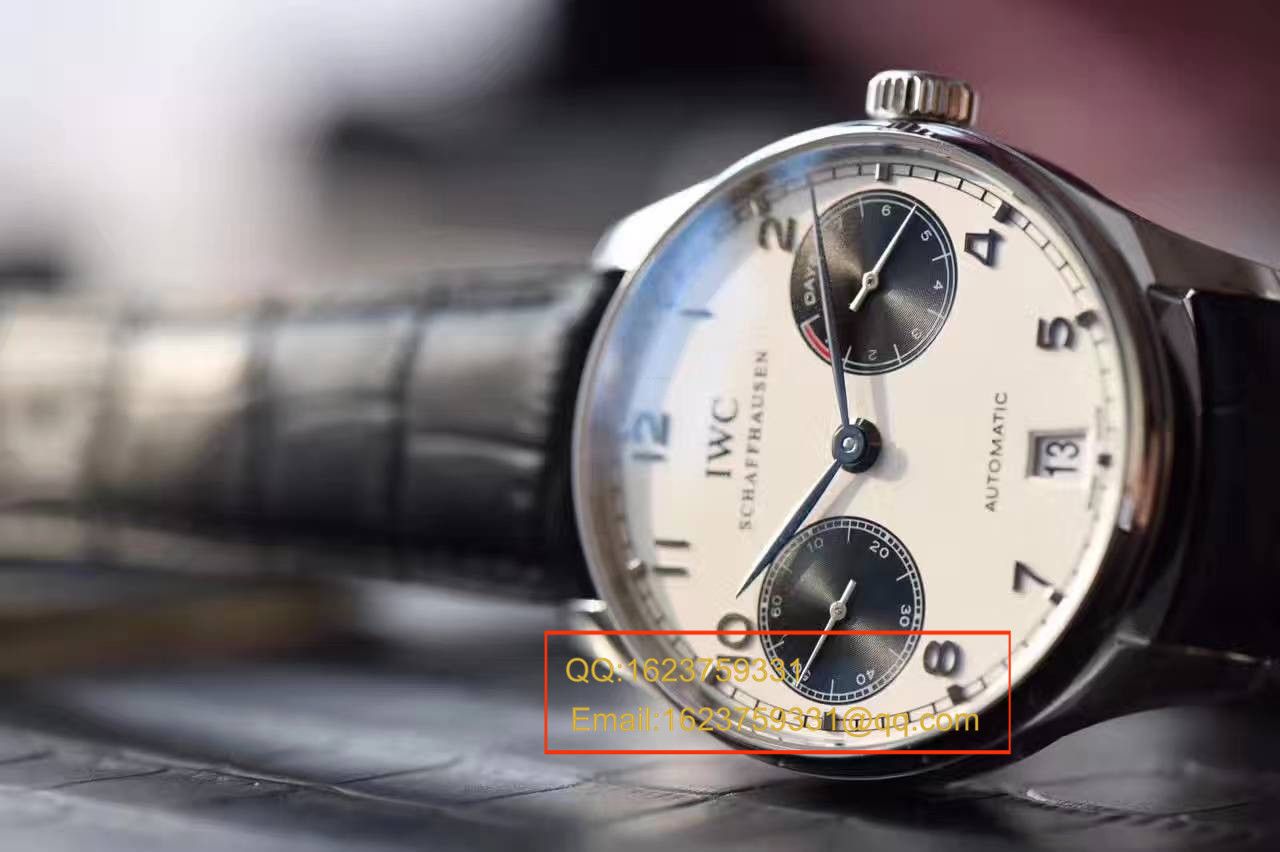 【ZF一比一超A高仿手表】万国葡七最高版本新面孔白面黑眼IW500706（熊猫葡七）腕表 / WG181