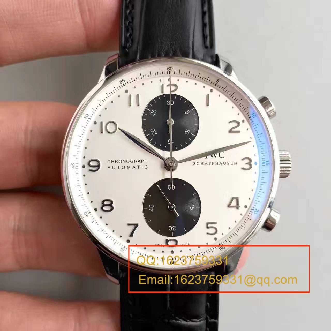 【ZF厂1:1超A高精仿手表】万国葡萄牙计时系列CHRONOGRAPH计时IW371411腕表 / WG269