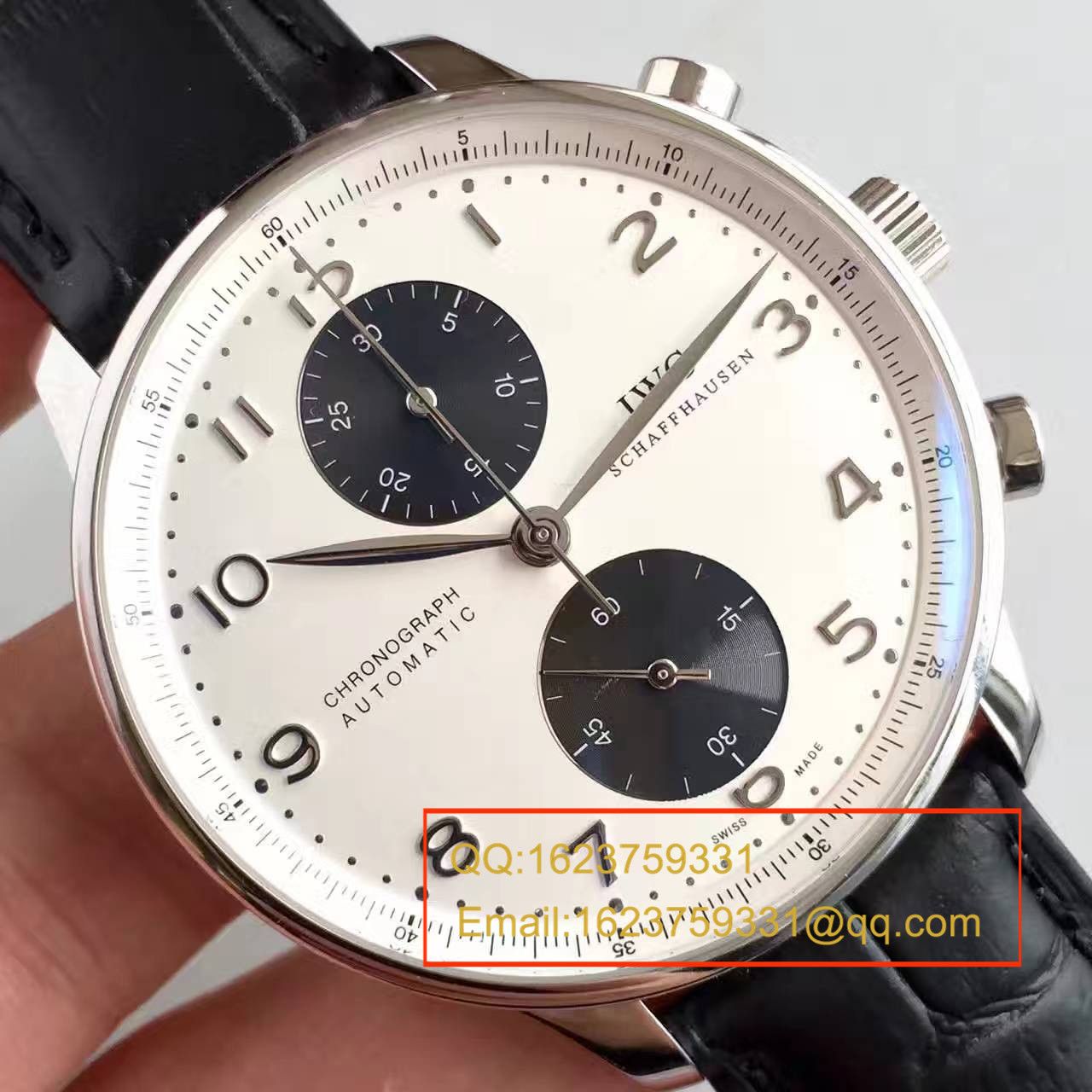 【ZF厂1:1超A高精仿手表】万国葡萄牙计时系列CHRONOGRAPH计时IW371411腕表 / WG269