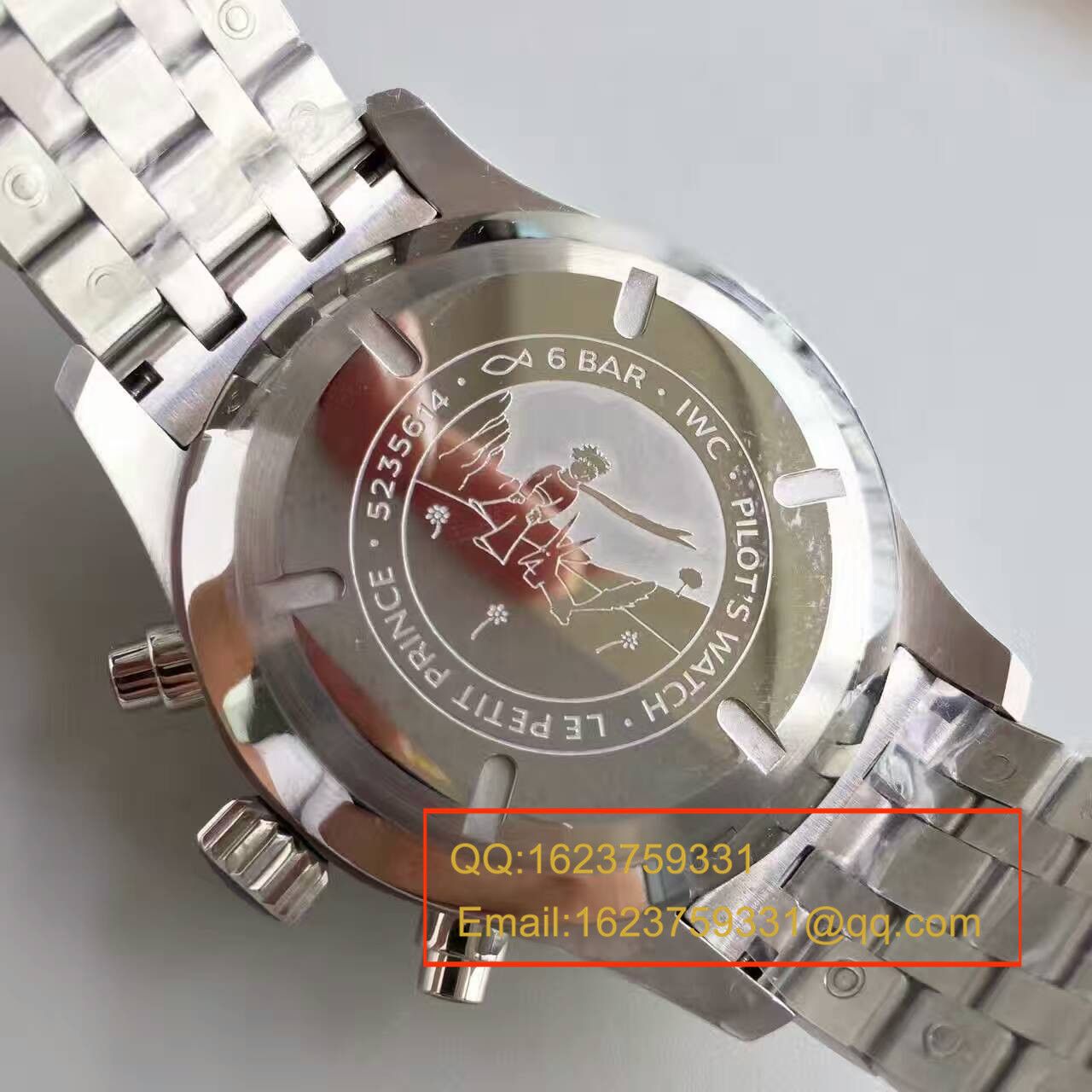 【ZF厂超A高精仿手表】万国飞行员系列IW377706 小王子机械腕表《钢带款》 / WG214