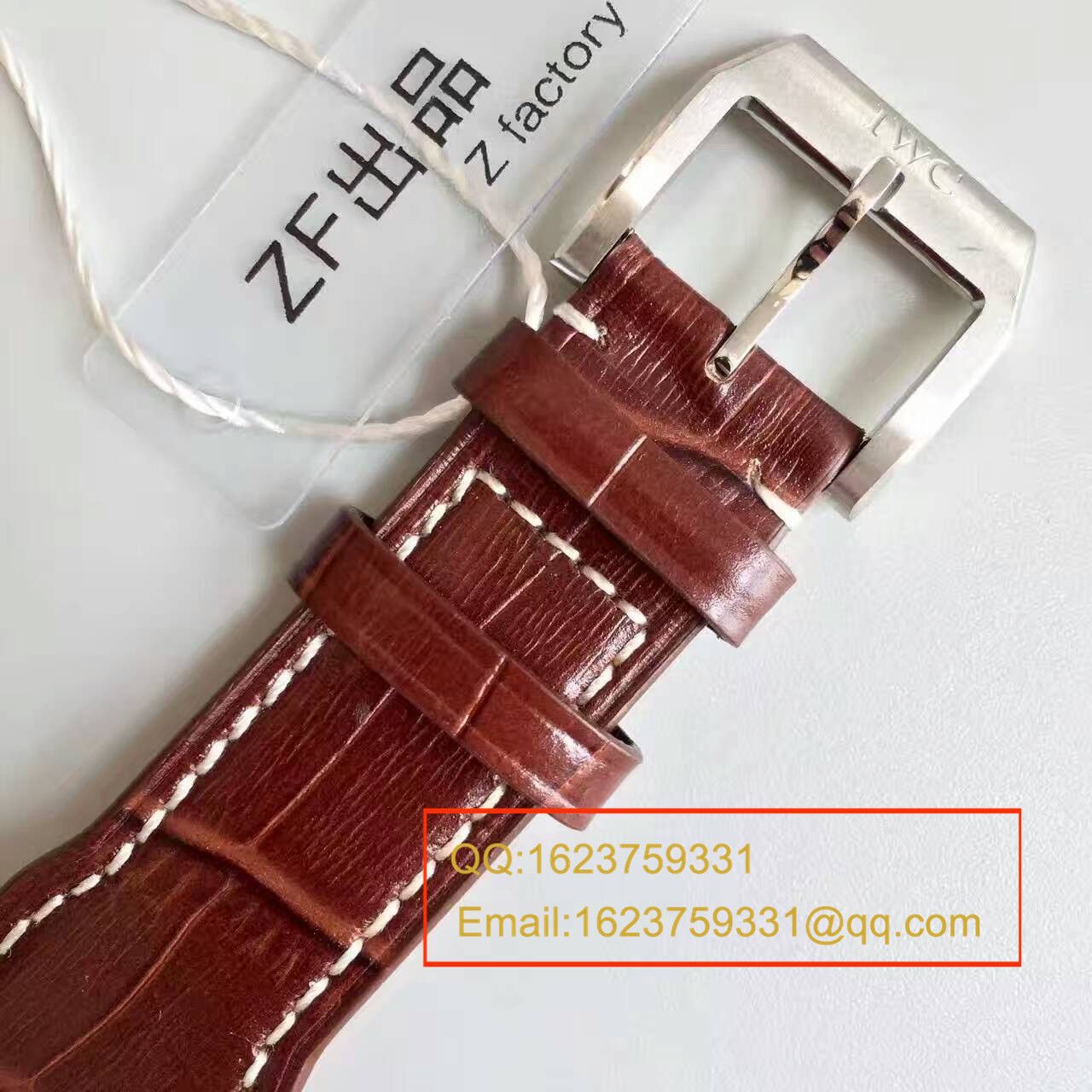 【ZF厂一比一复刻手表】万国CHRONOGRAPH飞行员系列IW377719腕表 皮带款 / WG136