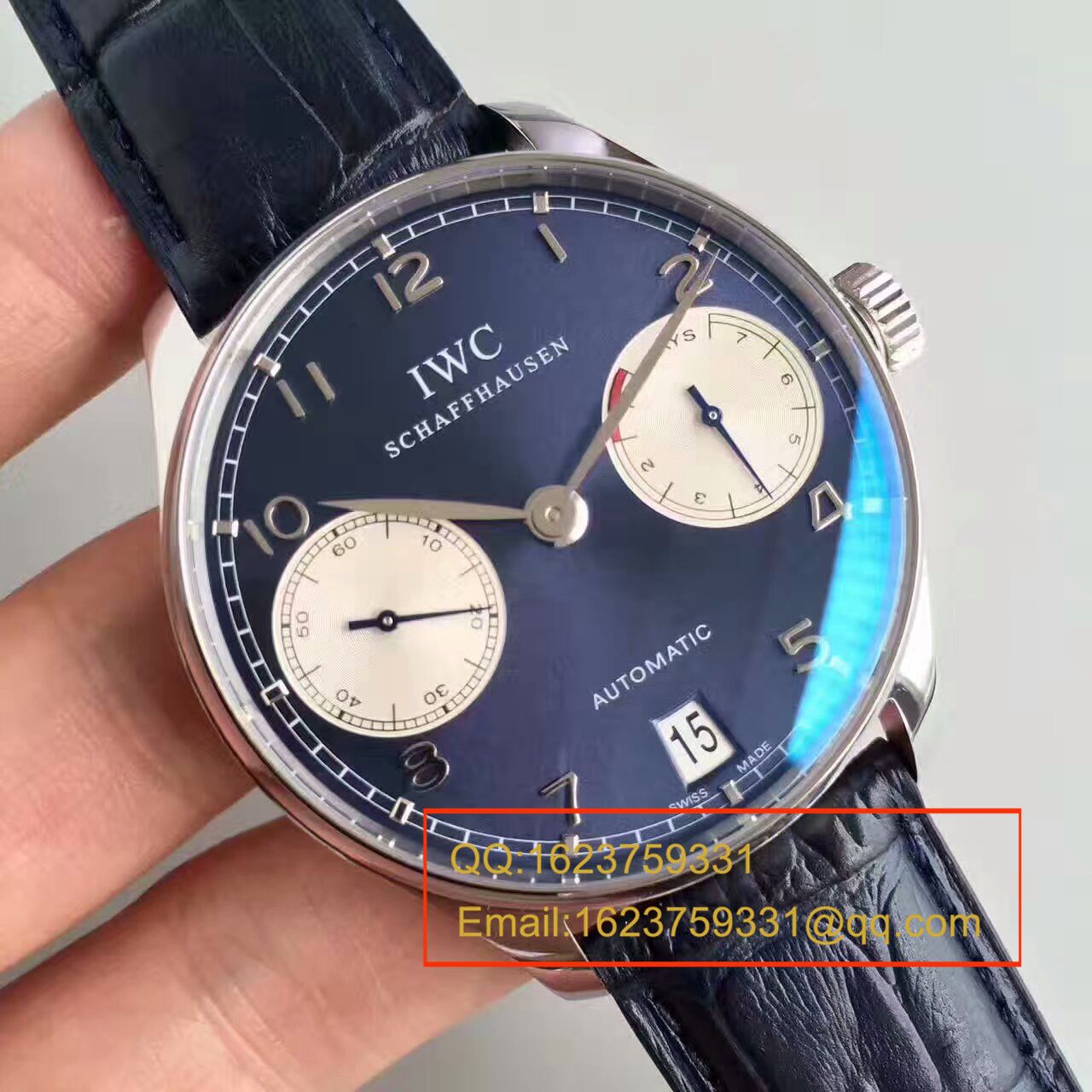 【ZF厂一比一高精仿手表】万国葡萄牙劳伦斯限量版系列《万国葡七日链》IW500112腕表 / WG224