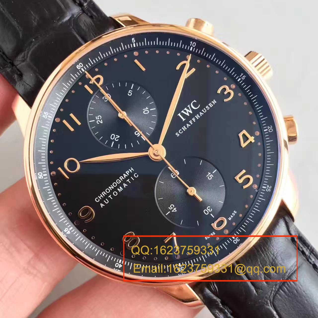 【ZF厂1:1高精仿手表】万国葡萄牙葡计超薄升级版IW371482腕表 / WG094