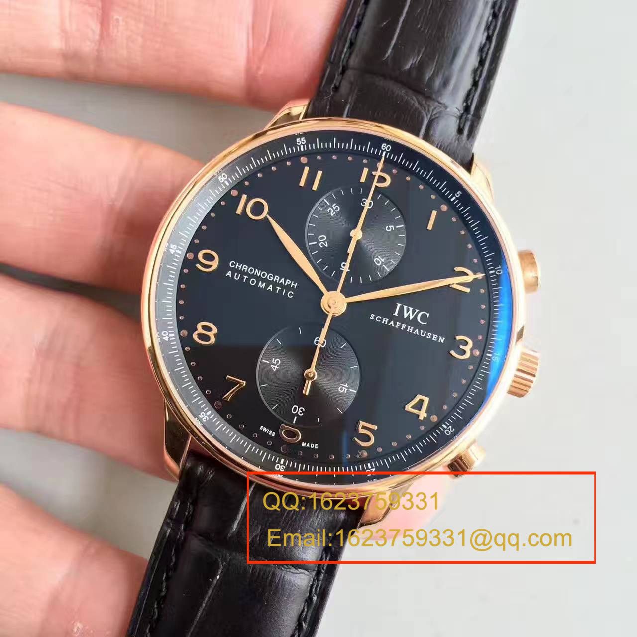 【ZF厂1:1高精仿手表】万国葡萄牙葡计超薄升级版IW371482腕表 / WG094