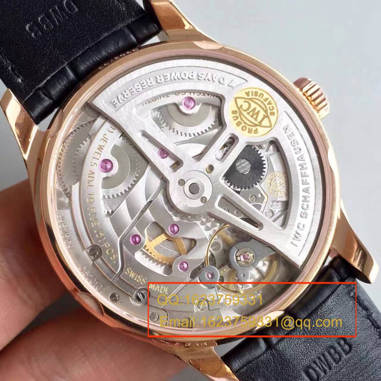 【ZF厂超A精仿1:1高仿手表】万国葡萄牙系列《万国七日链》IW500125腕表 / WG231