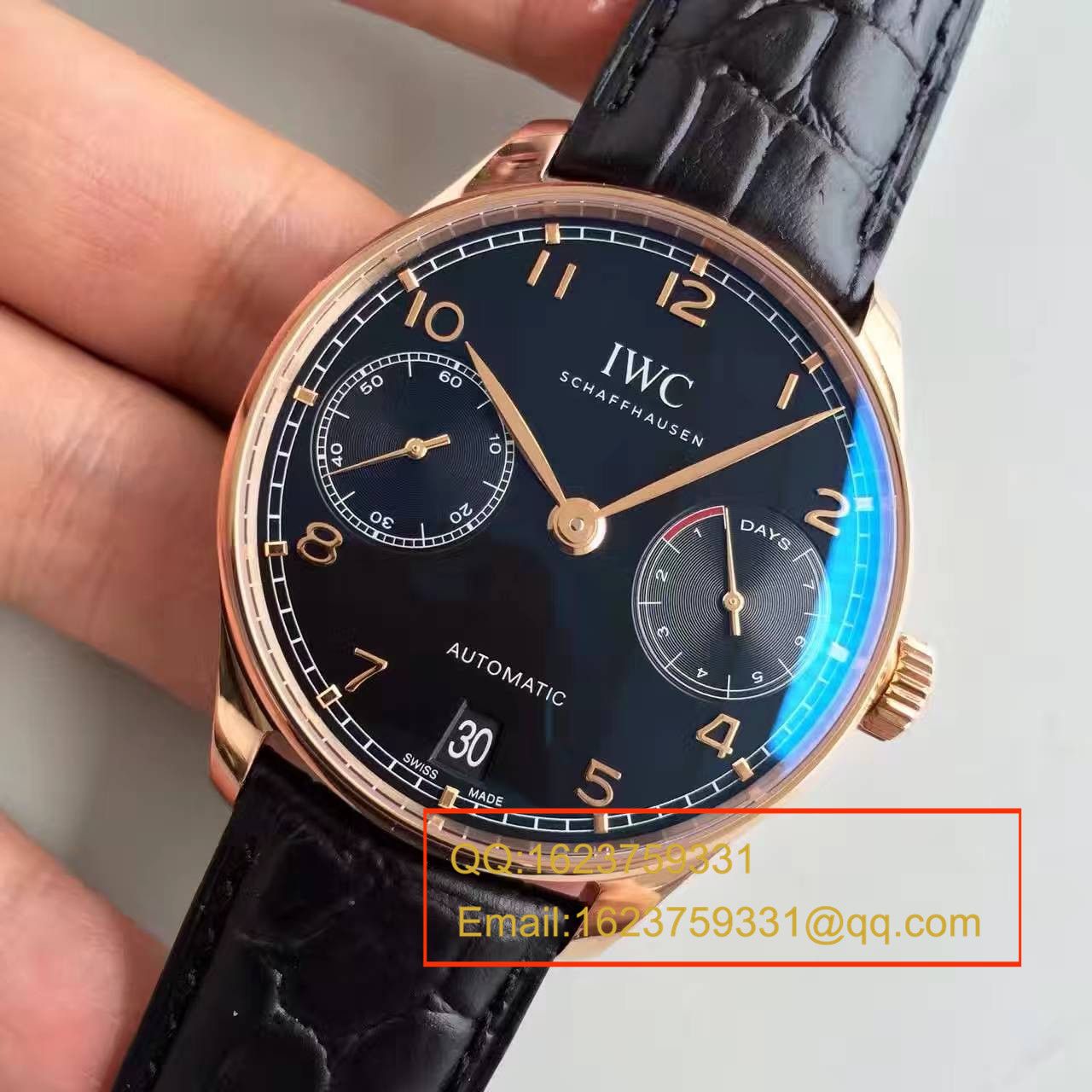 【ZF厂超A精仿1:1高仿手表】万国葡萄牙系列《万国七日链》IW500125腕表 / WG231