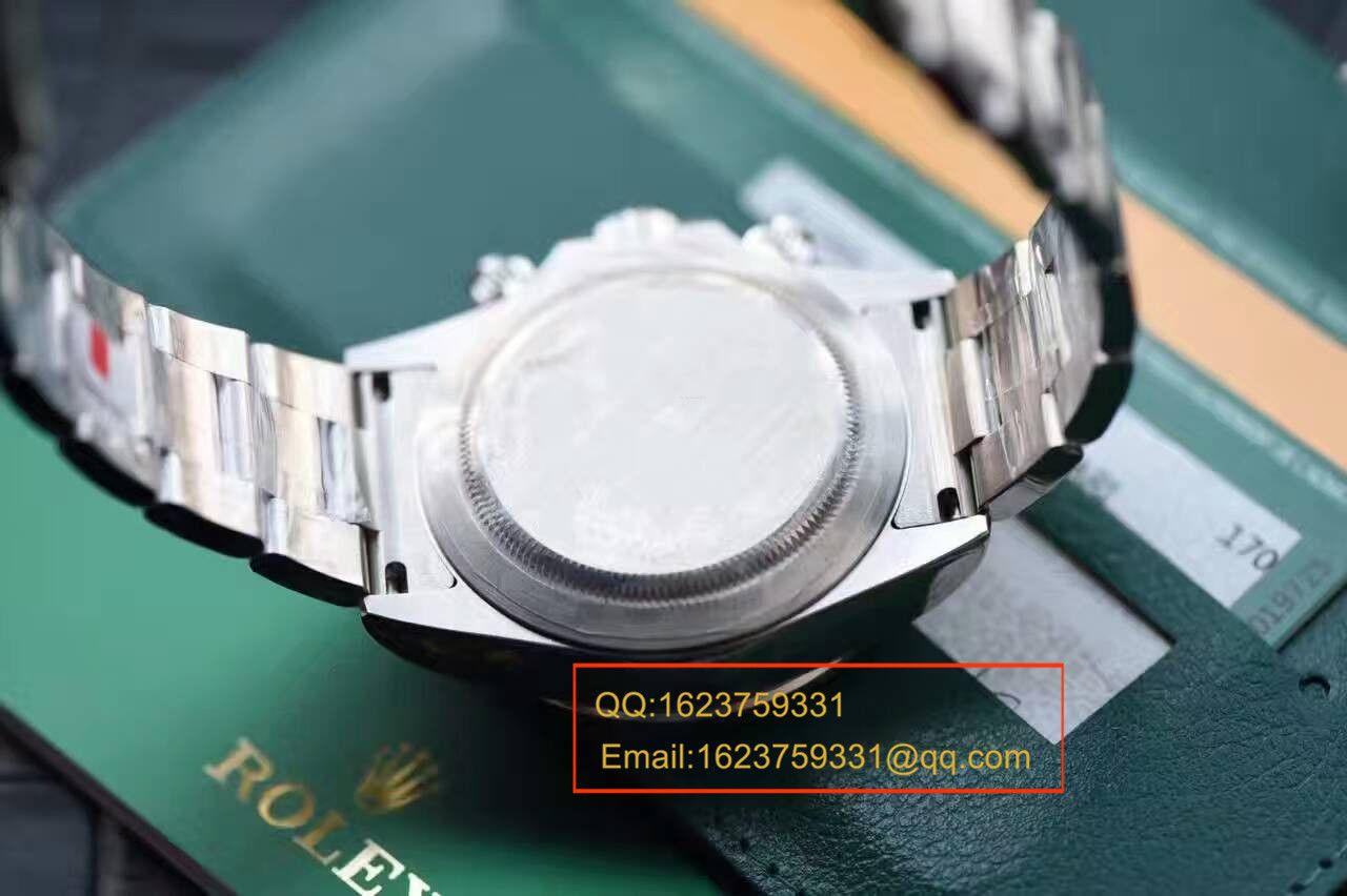 【实拍图鉴赏】JF厂一比一复刻高仿手表之劳力士宇宙计型迪通拿系列116520-78590 男表 / RBB011A