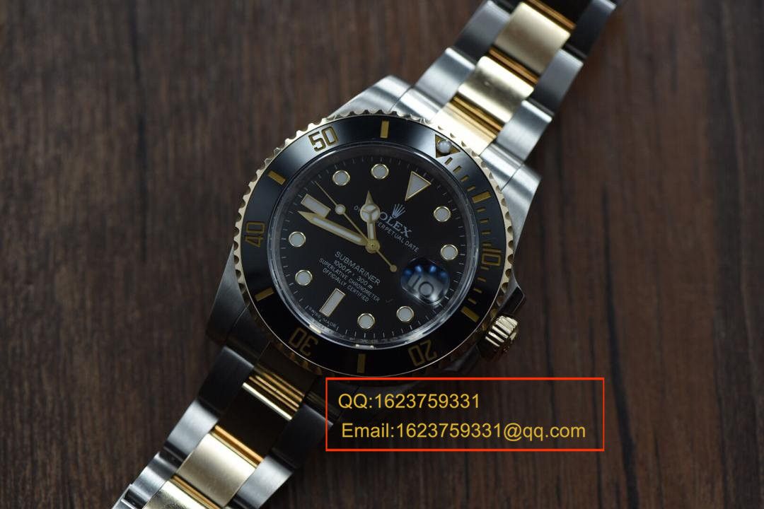 【视频解析】N厂V7版1:1复刻高仿手表之劳力士潜航者型116612-LN-97203《18K真金版》 / RCF125
