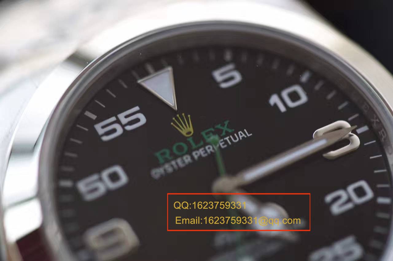 【N厂一比一精仿手表最强V7版】顶级复刻高仿空霸“卷土重来” 劳力士Air-King男士手表 / RBB110