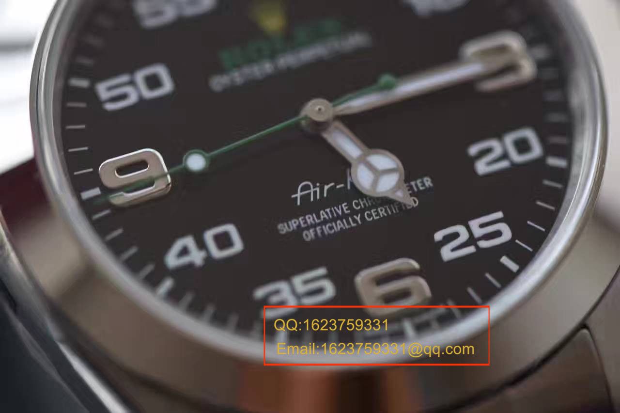 【N厂一比一精仿手表最强V7版】顶级复刻高仿空霸“卷土重来” 劳力士Air-King男士手表 / RBB110