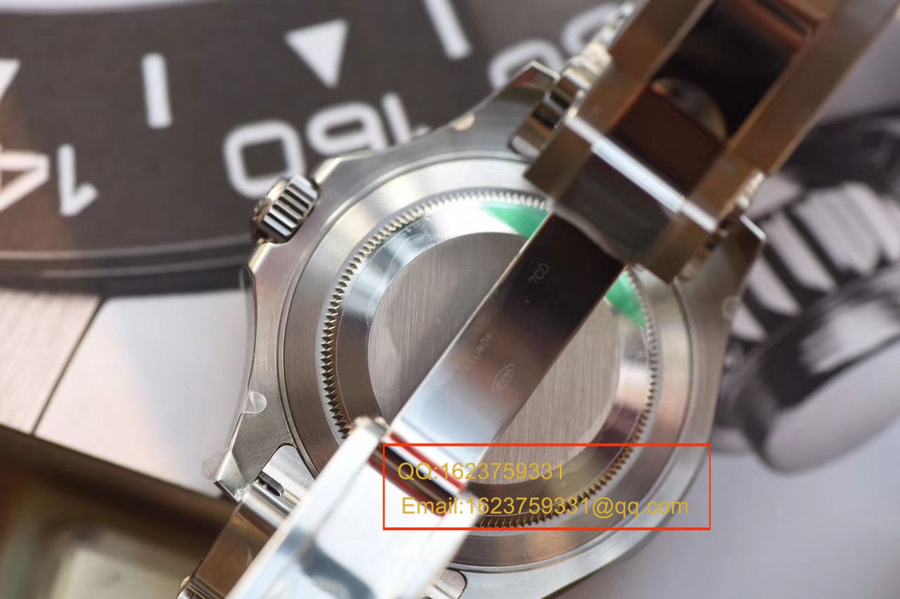 【NOOB厂一比一高仿手表】劳力士游艇名仕型系列116622 灰面蓝针机械腕表《新品》 / RBA023