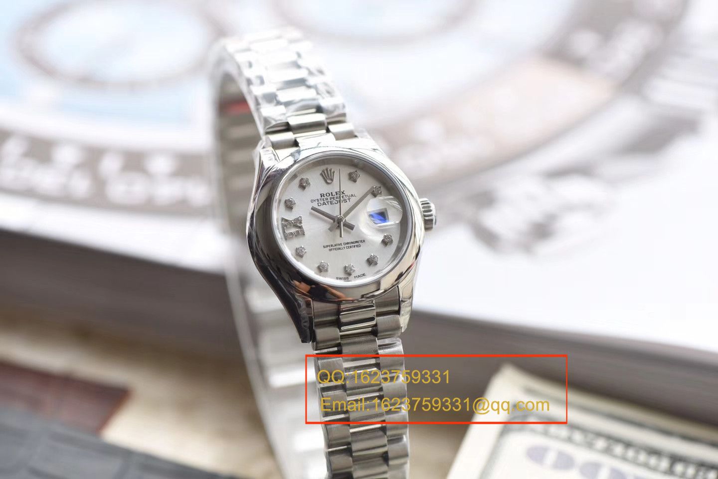 【SY1:1复刻高仿女表】劳力士女装日志型 279163女士机械腕表《两面表盘可选》 / R154