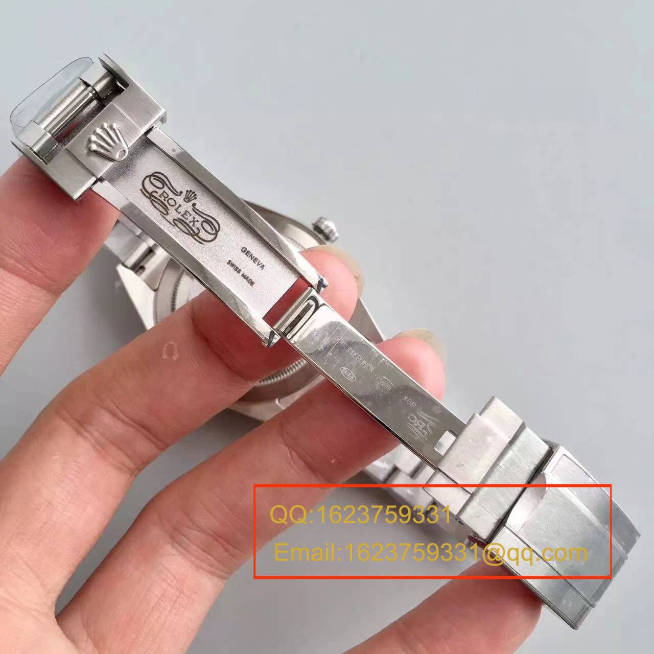 【JF厂1:1高精仿手表】劳力士MILGAUSS系列116400-GV-72400蓝盘腕表《蓝面闪电》 / R001