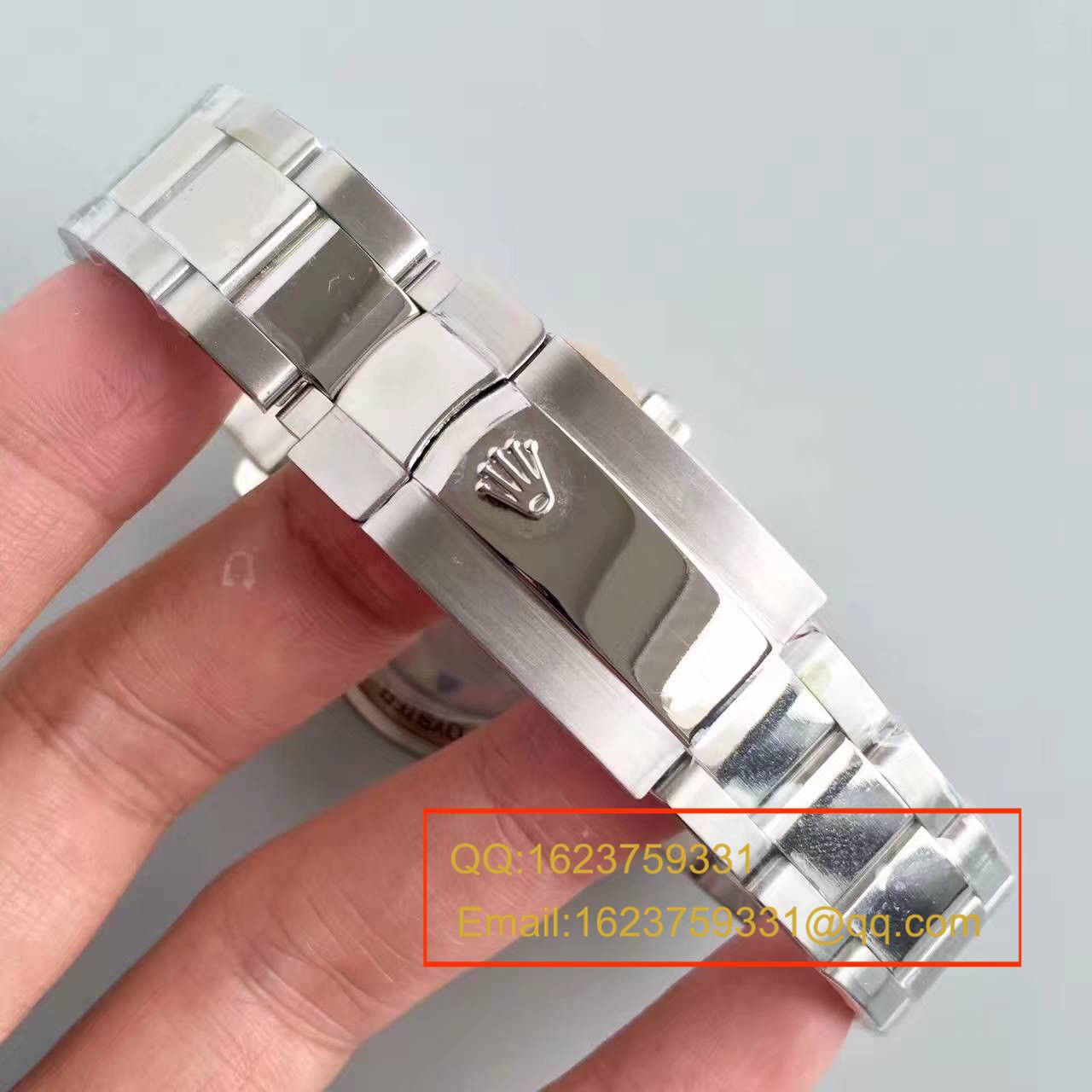 【JF厂1:1高仿手表】劳力士MILGAUSS系列116400-GV-72400黑盘腕表《黑面闪电》 / R002