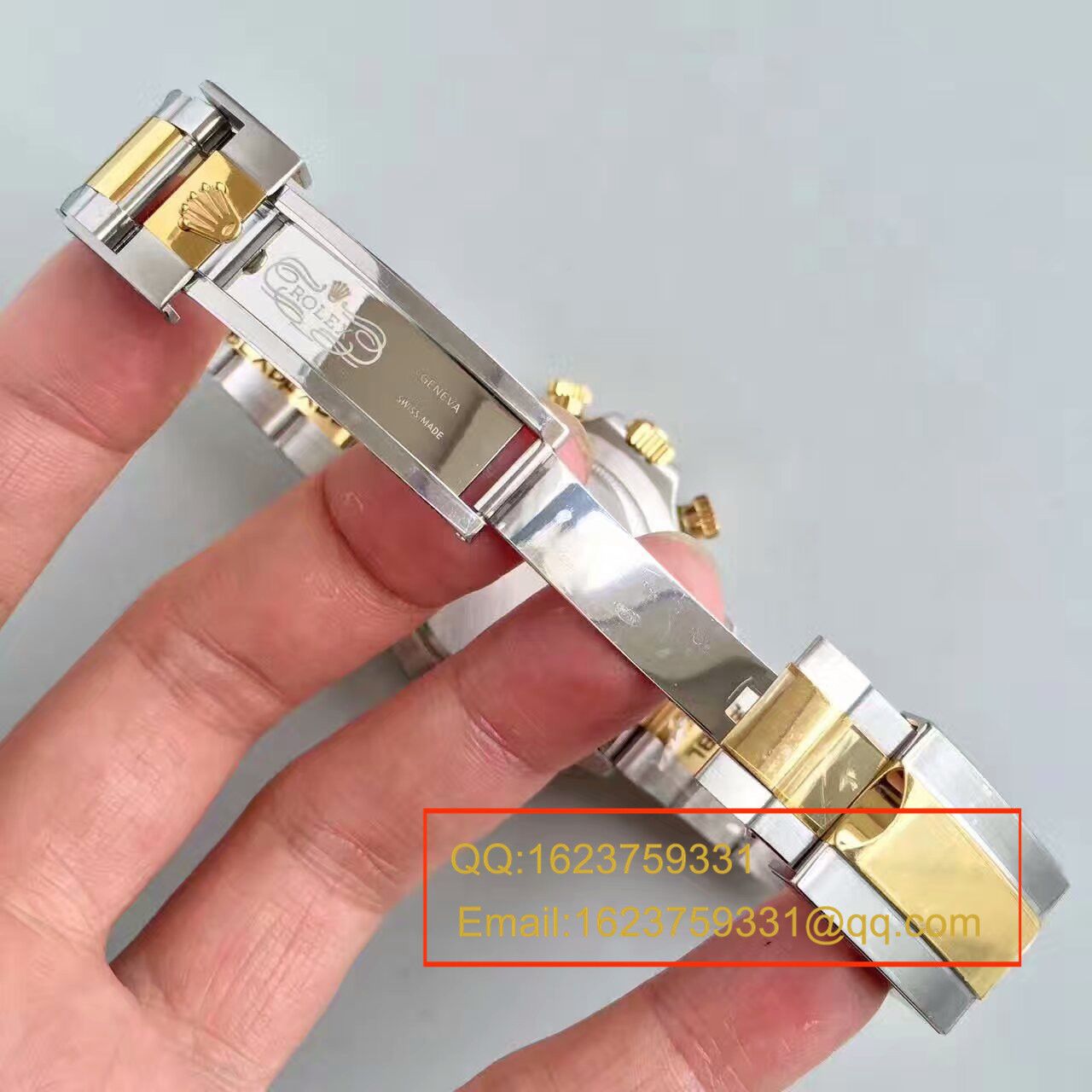 【JF厂1:1超A高仿手表】劳力士宇宙计型迪通拿系列116503金盘男士机械腕表 / R102