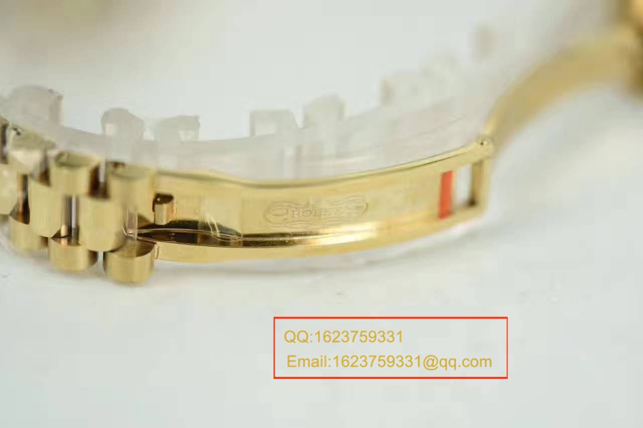 【SY厂一比一超A高仿手表】劳力士女装日志型系列279178香槟面女士腕表 / RB0126A