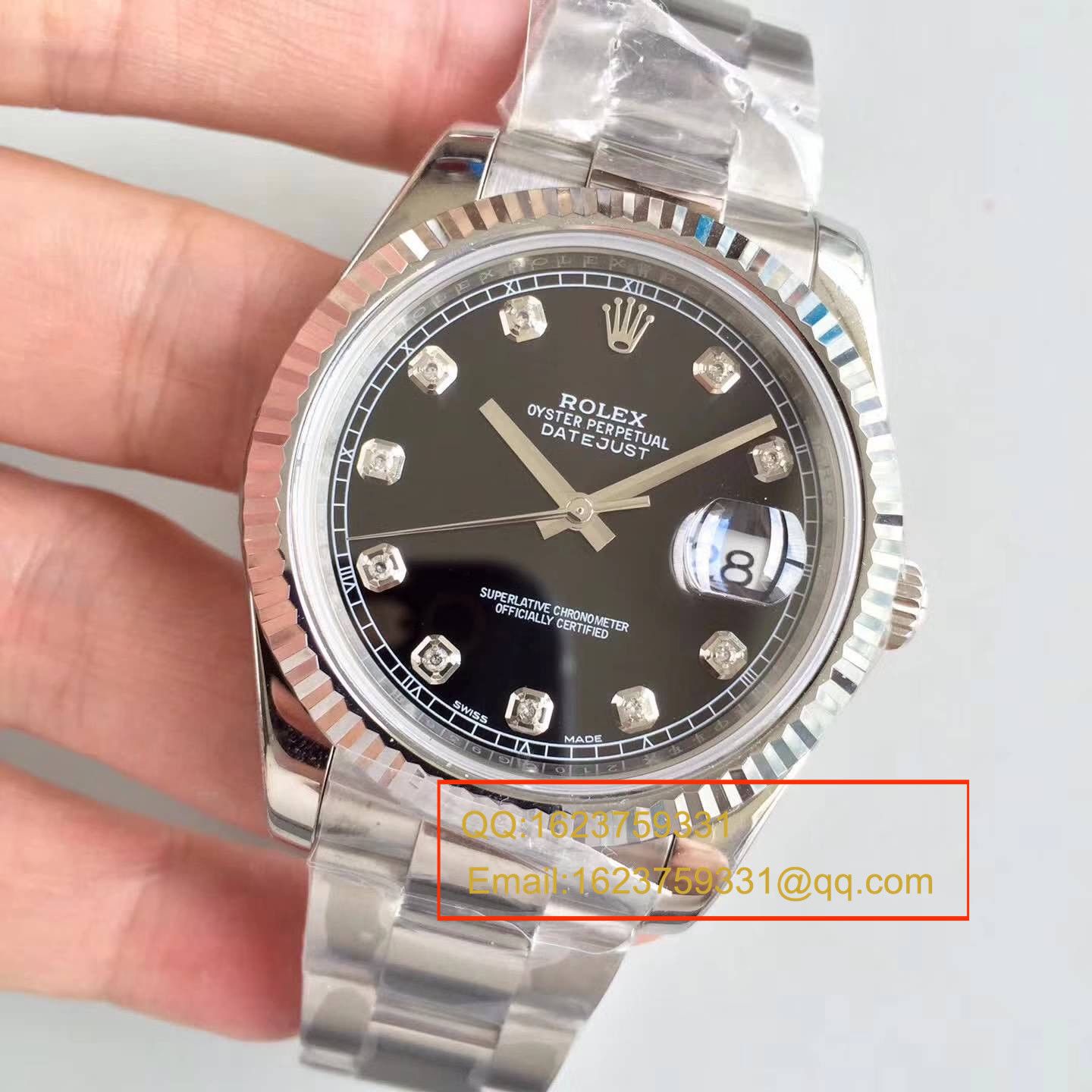 【N厂1:1复刻高仿手表】劳力士日志型系列116334-72210 G腕表 / RBD075