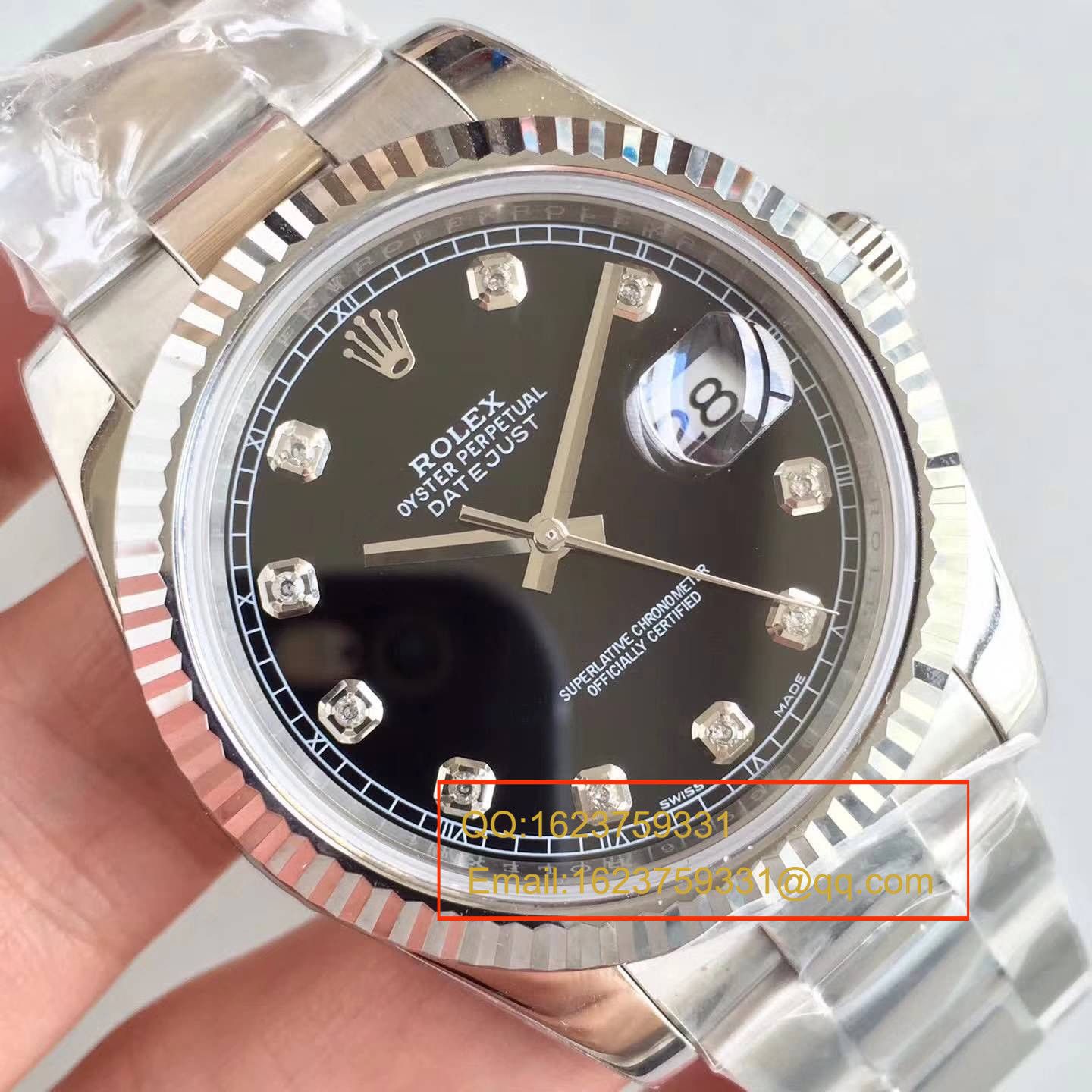 【N厂1:1复刻高仿手表】劳力士日志型系列116334-72210 G腕表 / RBD075