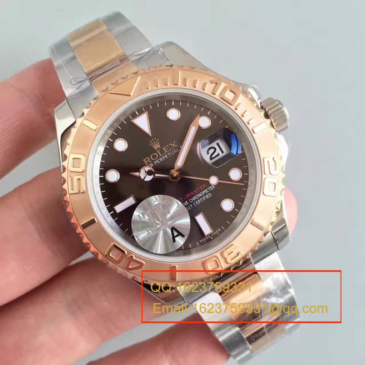 【JF厂一比一复刻高仿手表】劳力士游艇名仕型系列116621-78801男士机械手表 / RBC042