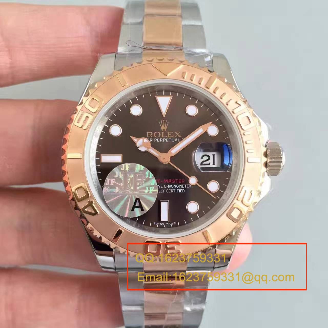 【JF厂一比一复刻高仿手表】劳力士游艇名仕型系列116621-78801男士机械手表 / RBC042