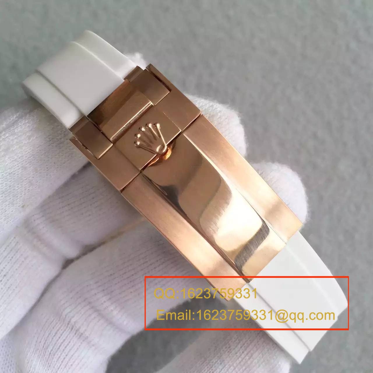 【NOOB厂一比一高仿手表】劳力士劳力士游艇名仕型系列116655-Oysterflex bracelet白盘腕表 / R024