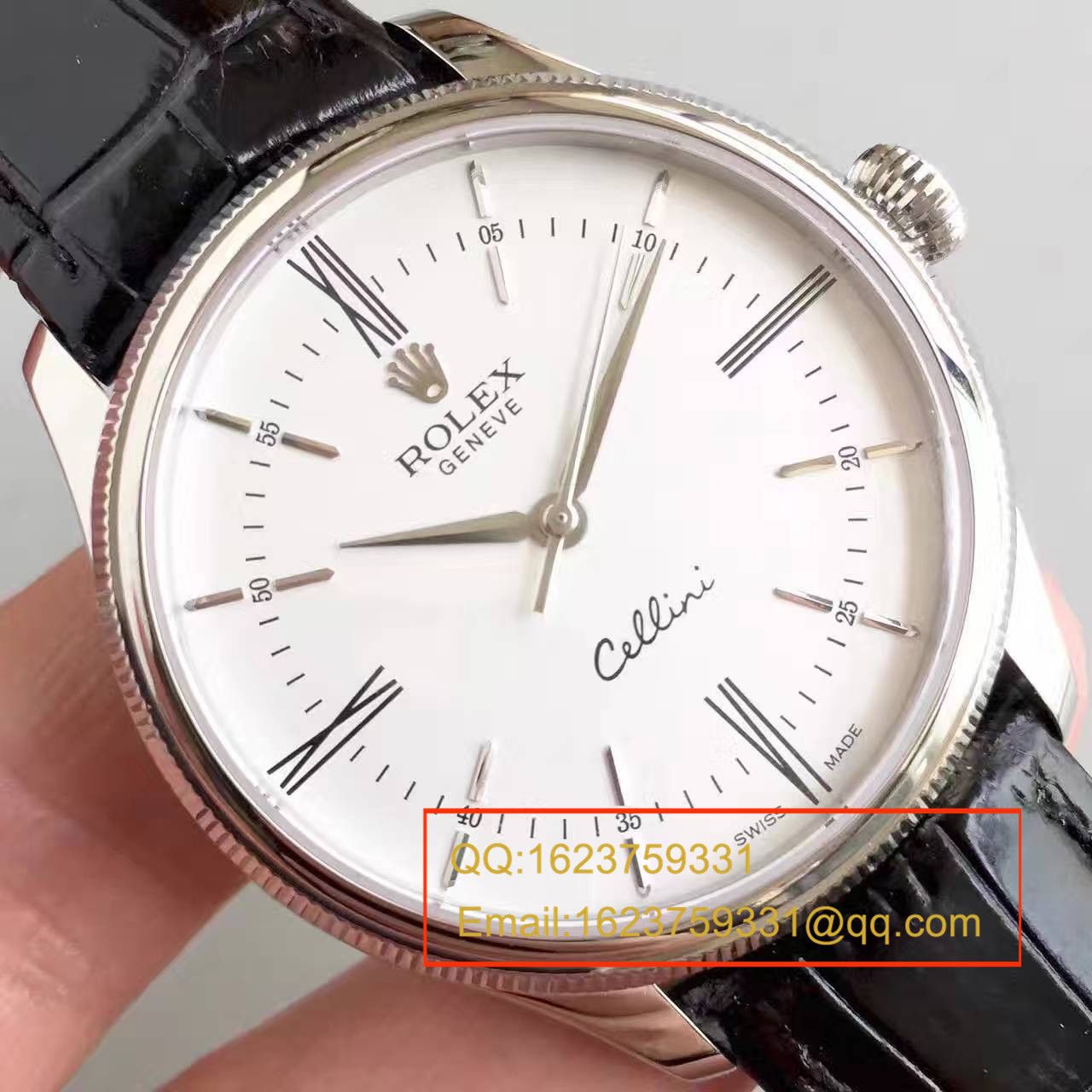 【MK一比一高精仿】劳力士切利尼系列50509白盘男士机械手表 / R076