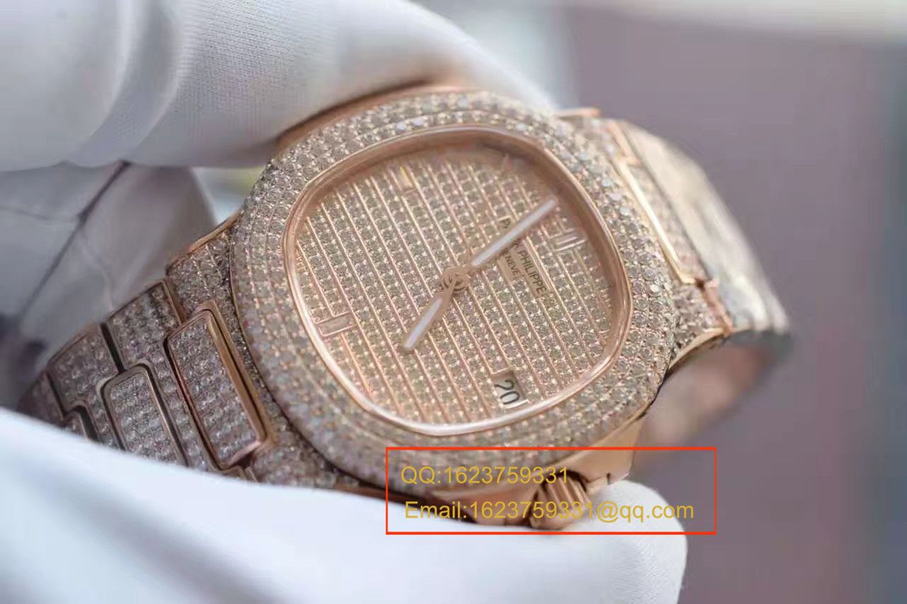 【DM厂一比一超A高仿手表】百达翡丽鹦鹉螺满天星土豪款腕表 / BD181