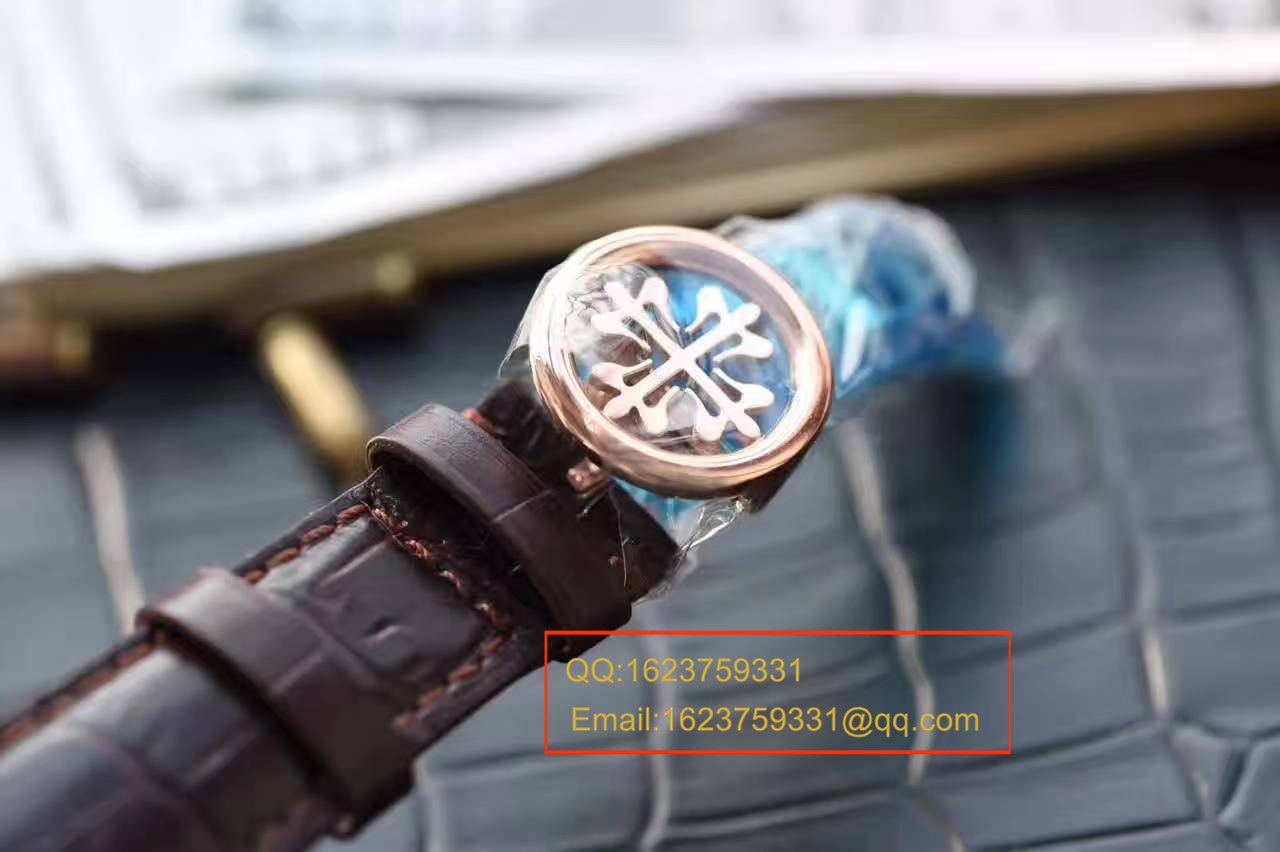 【台湾厂一比一顶级高仿手表】百达翡丽复杂功能计时系列5396R 玫瑰金腕表 / BDBD169