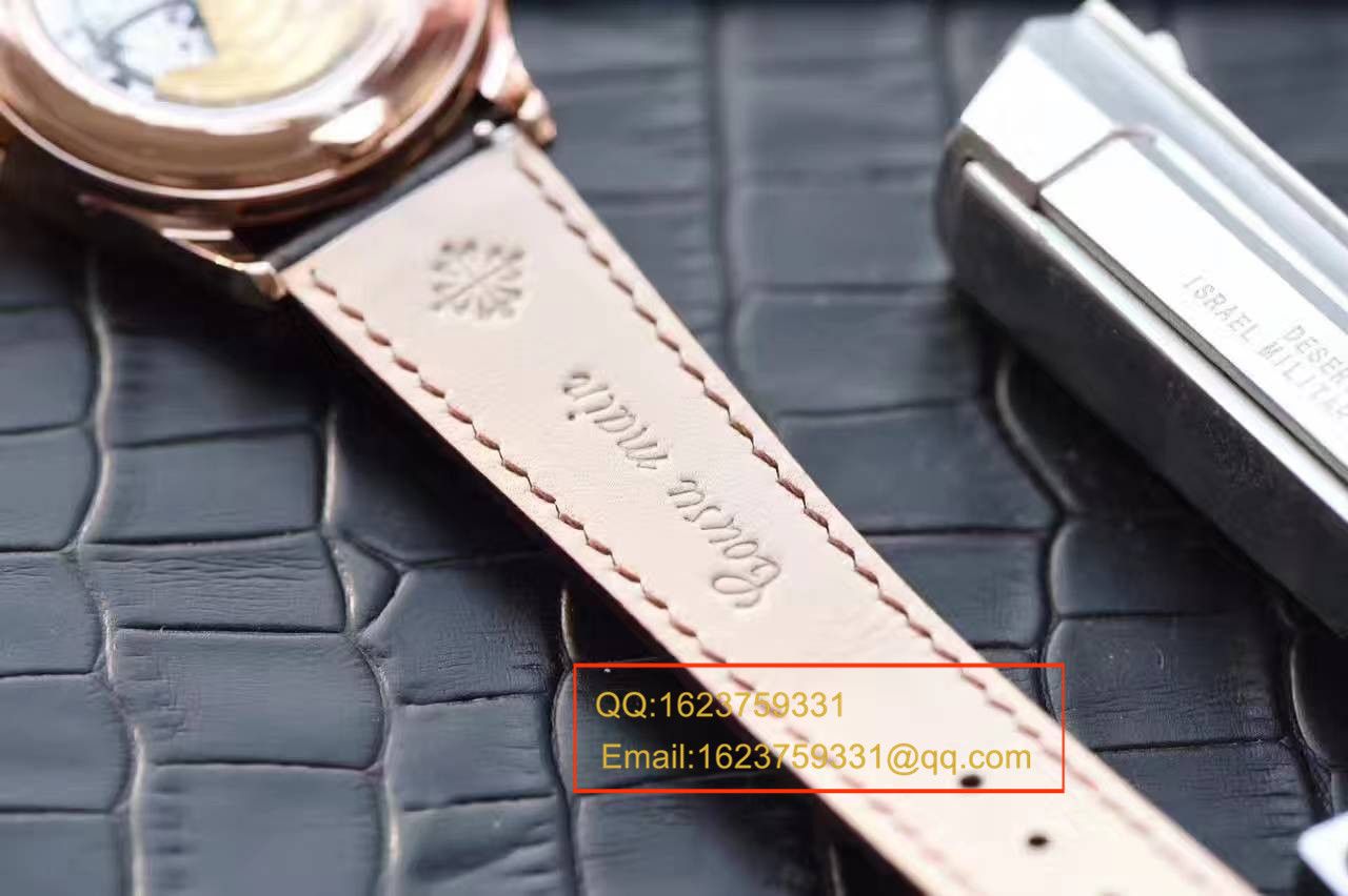 【台湾厂一比一顶级高仿手表】百达翡丽复杂功能计时系列5396R 玫瑰金腕表 / BDBD169