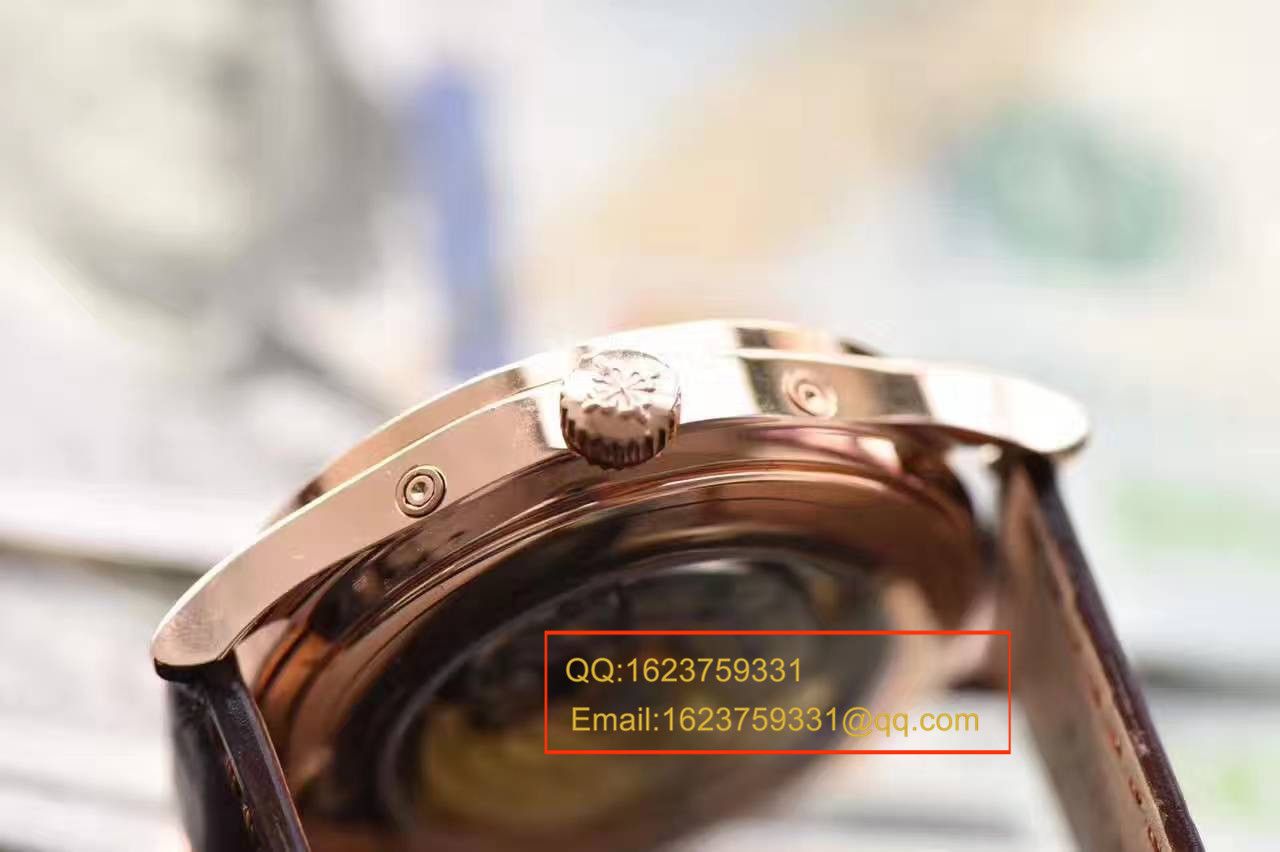 【台湾厂一比一顶级高仿手表】百达翡丽复杂功能计时系列5396R 玫瑰金腕表 / BDBD169