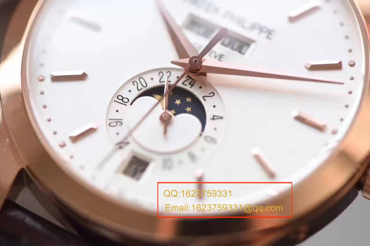 【台湾厂一比一顶级高仿手表】百达翡丽复杂功能计时系列5396R 玫瑰金腕表 / BDBD169