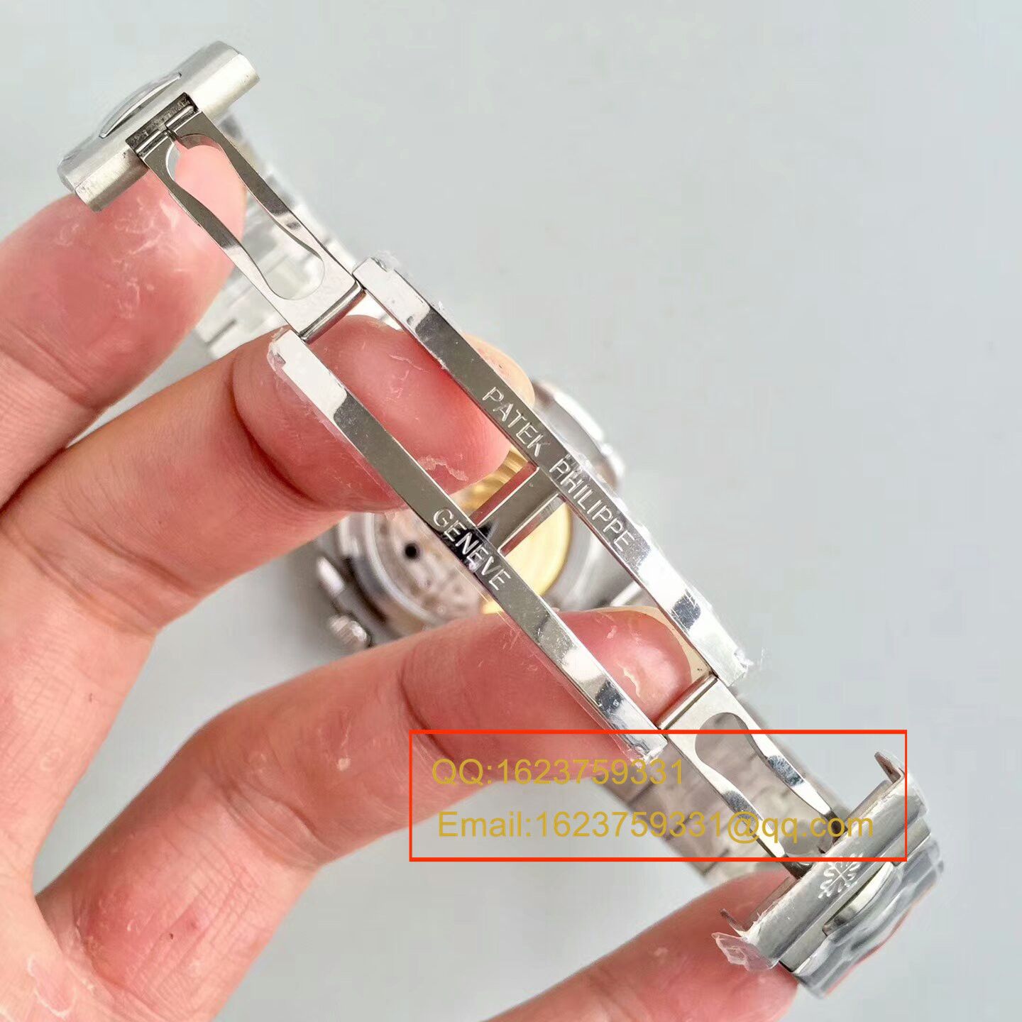 【PF一比一超A高仿手表】百达翡丽运动系列5711G 白金腕表钢带款(鹦鹉螺) / BDBC201