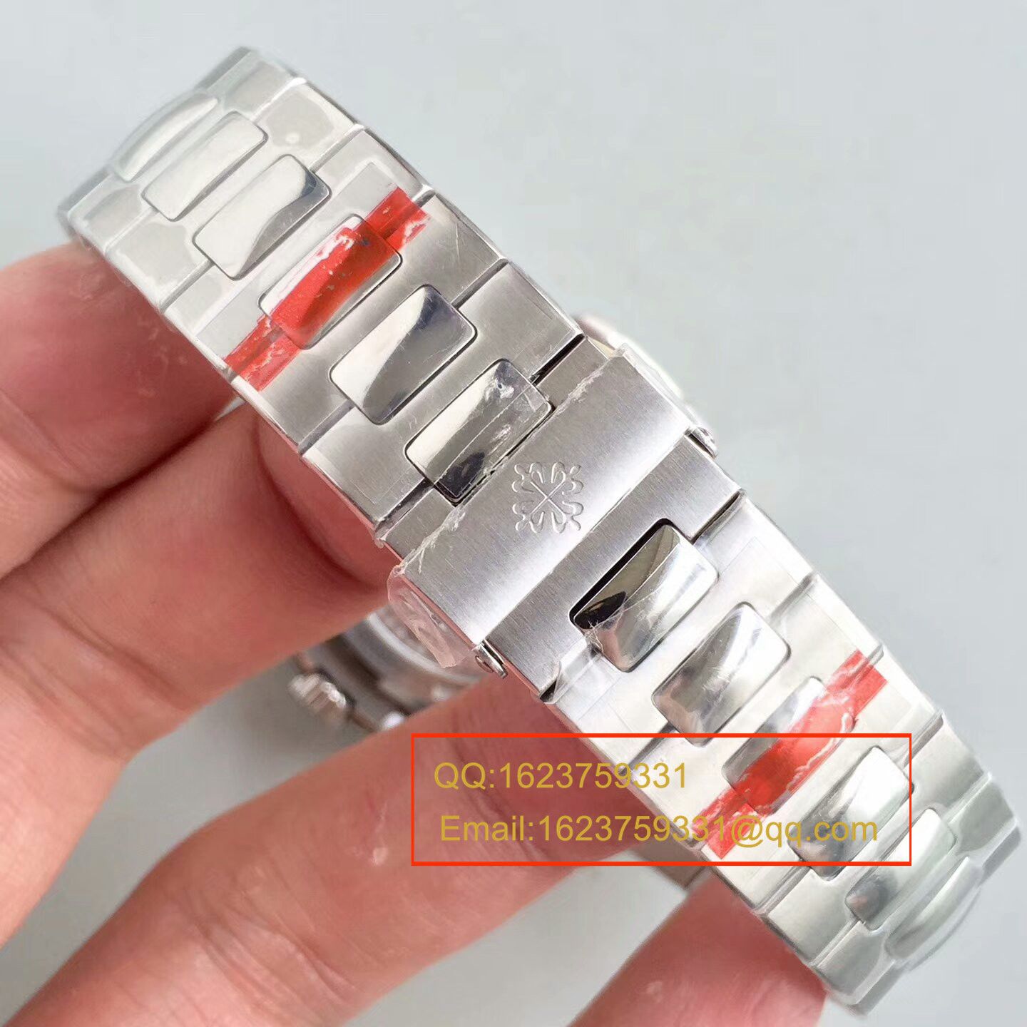 【PF一比一超A高仿手表】百达翡丽运动系列5711G 白金腕表钢带款(鹦鹉螺) / BDBC201