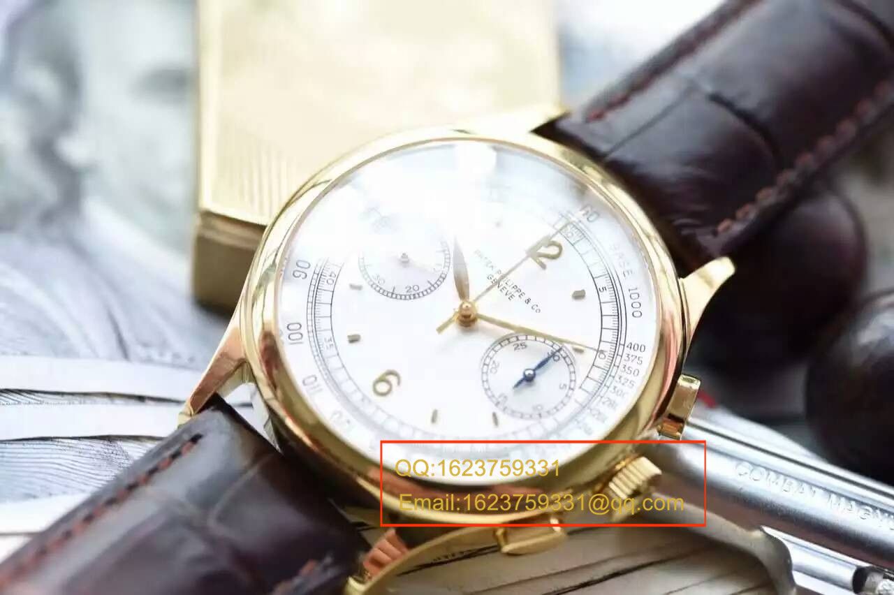 【独家视频测评台湾一比一超A高仿手表】百达翡丽复杂功能计时系列5170J-001腕表 / BDAF164.1