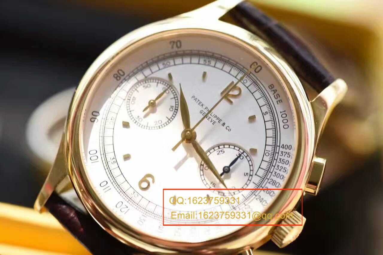 【独家视频测评台湾一比一超A高仿手表】百达翡丽复杂功能计时系列5170J-001腕表 / BDAF164.1