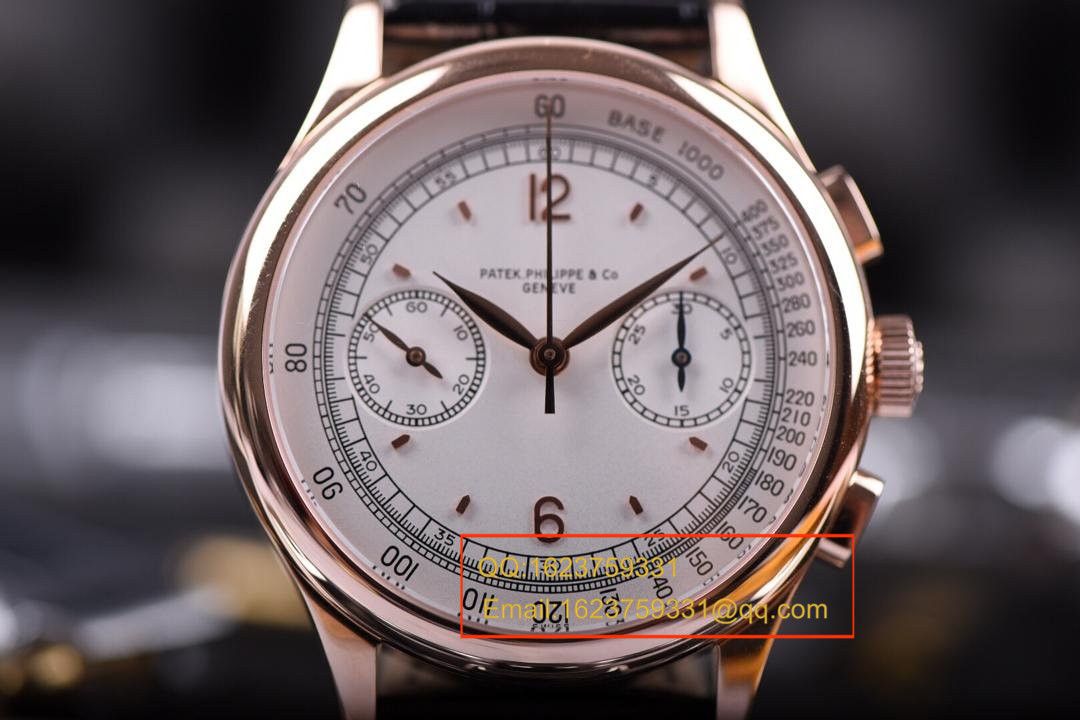 【独家视频测评1:1超A高仿手表】百达翡丽复杂功能计时系列5170R-001腕表 / BDAF164