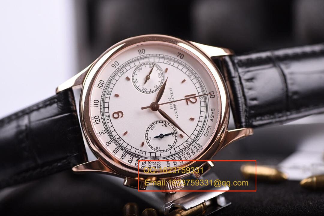 【独家视频测评1:1超A高仿手表】百达翡丽复杂功能计时系列5170R-001腕表 / BDAF164