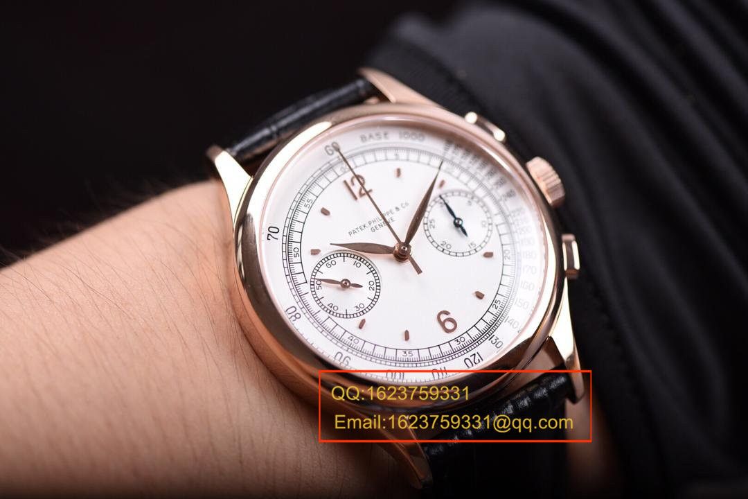 【独家视频测评1:1超A高仿手表】百达翡丽复杂功能计时系列5170R-001腕表 / BDAF164