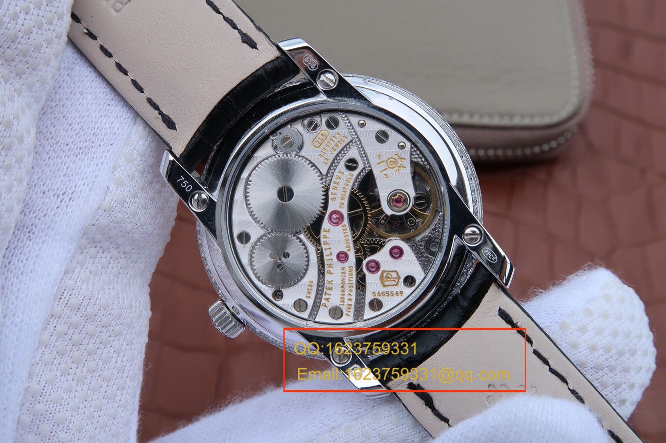 【KG1:1超A精仿手表】百达翡丽复杂功能计时系列4968G-010女士腕表 / BD211