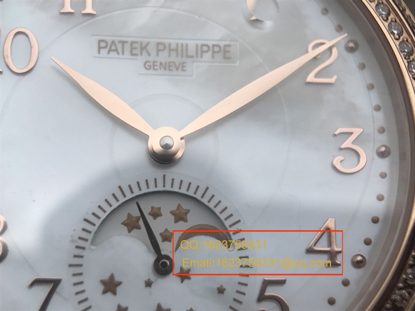 【KG一比一超A高仿手表】百达翡丽复杂功能计时系列4968R-001 玫瑰金女士腕表 / BD211A